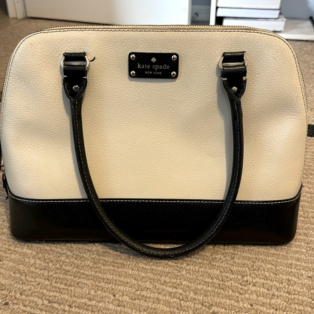 Kate spade zip top satchel (medium)